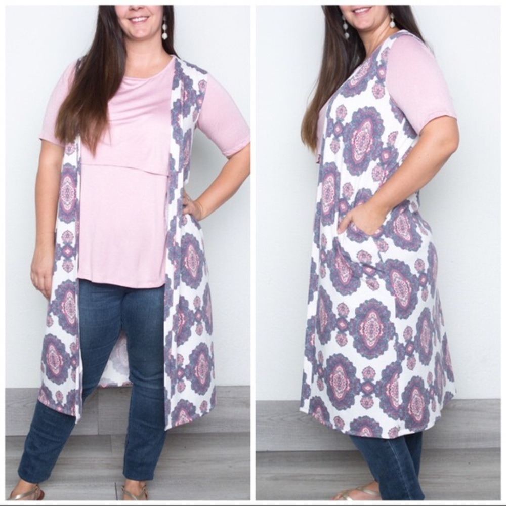 Amelia James Sleeveless Appleton Duster - Size XS